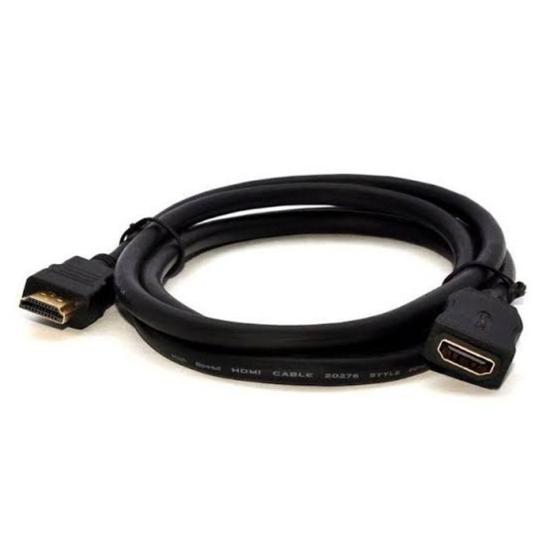 SAMBUNGAN KABEL HDMI EXTENSION MALE TO FEMALE 30CM