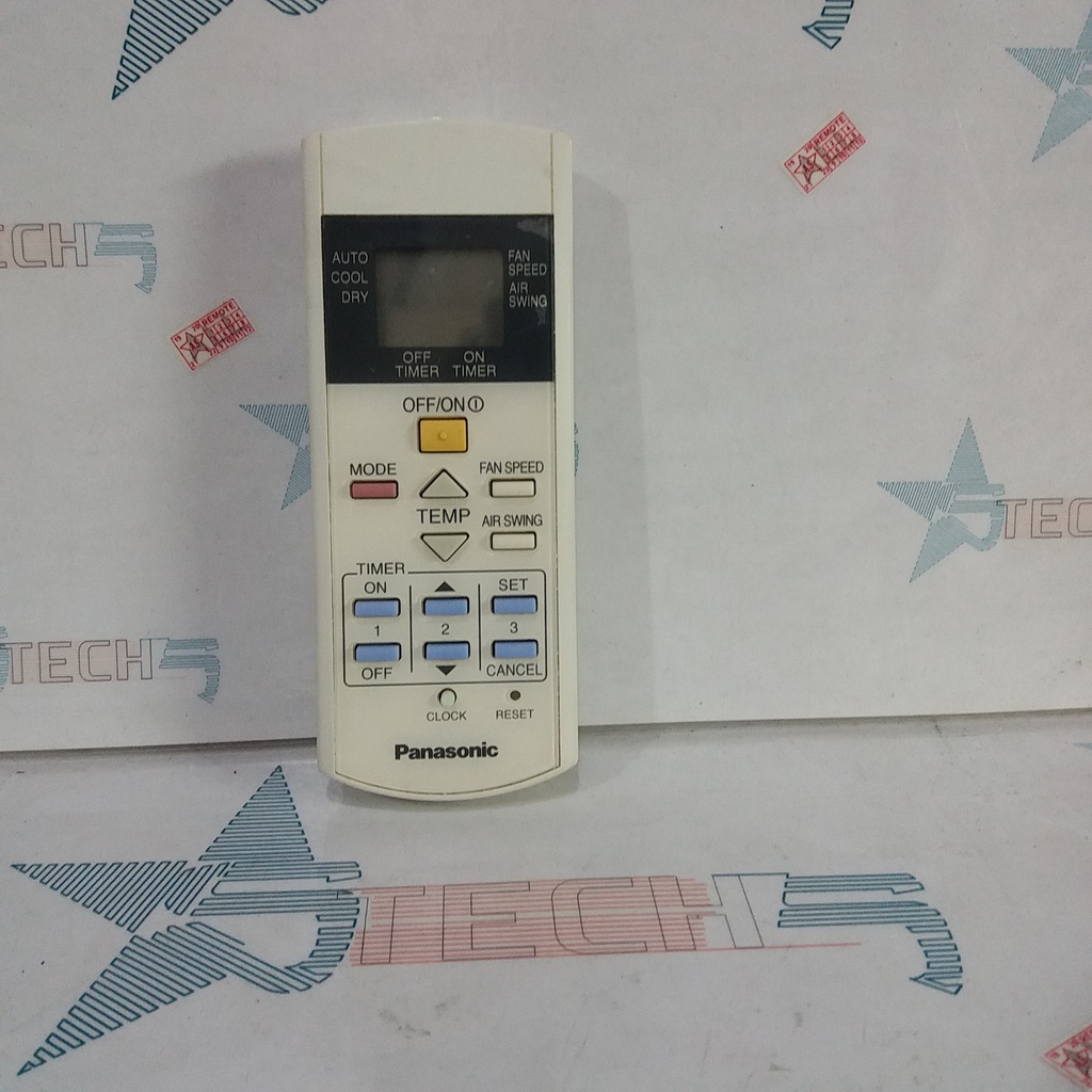 REMOT REMOTE AC PANASONIC A75C3271 A75C2656 A75C2606 A75C6000 ORIGINAL ASLI