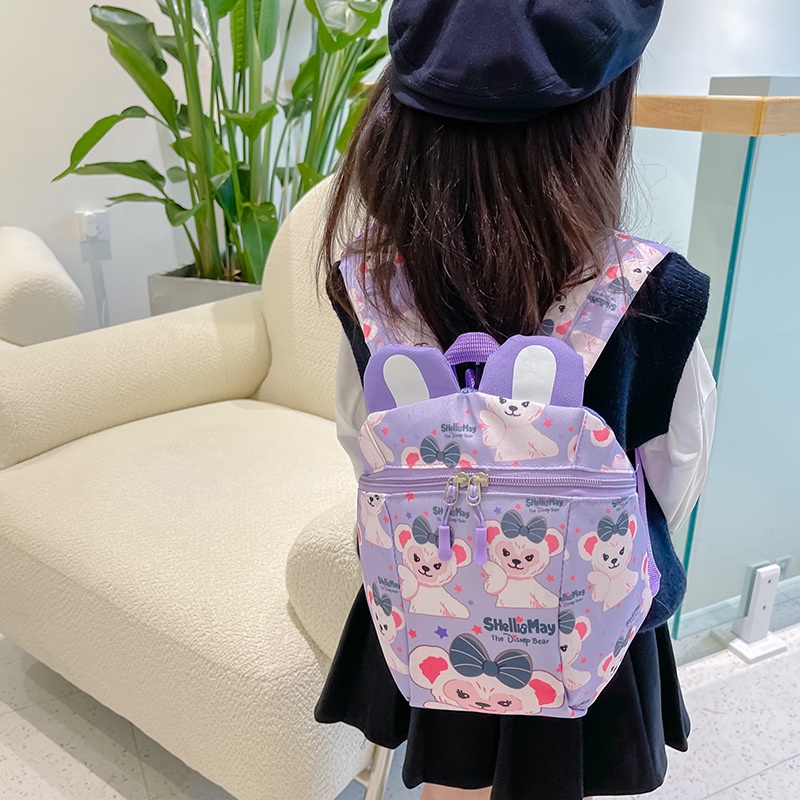 LittleAaron TAS STELLALOU RANSEL import anak resleting backpack anak laki perempuan