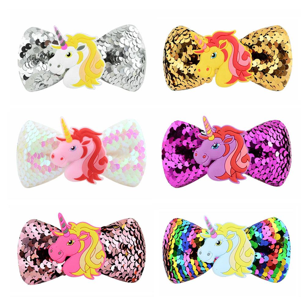 Jepit Rambut Model Pita Unicorn untuk Anak Perempuan Jepit Rambut Model Pita Unicorn untuk Anak Perempuan