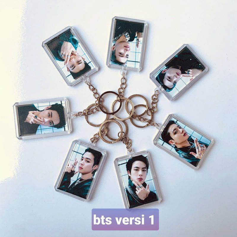 Gantungan Kunci Akrilik BTS // 2 Sisi // Ganci Akrilik Kpop