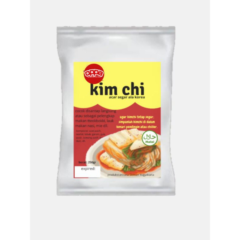 

[Agen] KIMCHI TDK PEDAS sawi lobak putih mujigae korea korean food instan fresh segar asli halal MUI