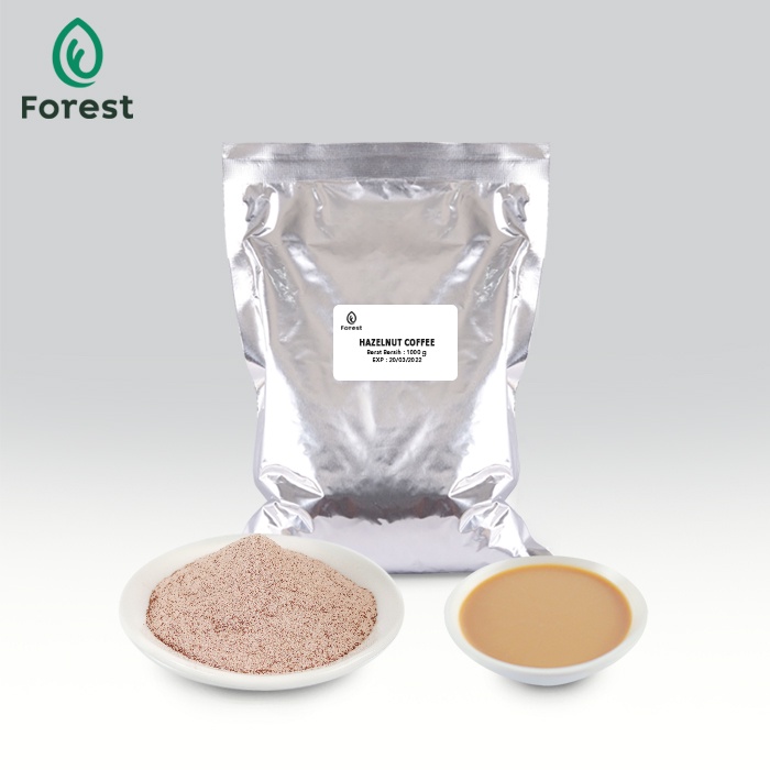 Bubuk Minuman HAZELNUT COFFEE Powder - FOREST Bubble Drink