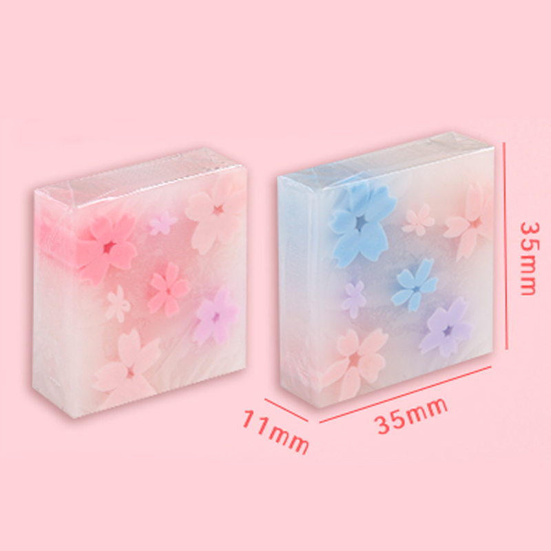 Deli 4b Penghapus Kreatif Bentuk Bunga Sakura