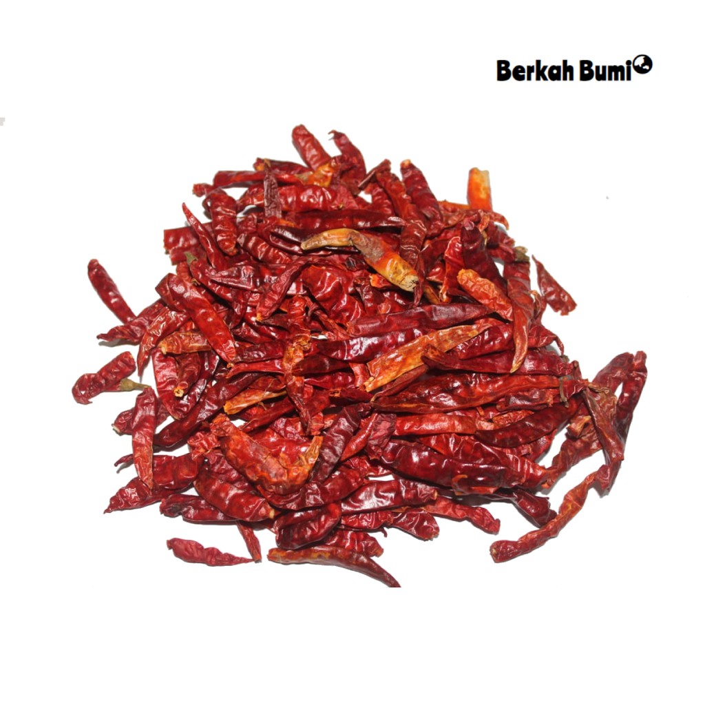 [1KG] CABE KERING JAPLAK MERAH TERANG INDIA DRY CHILI