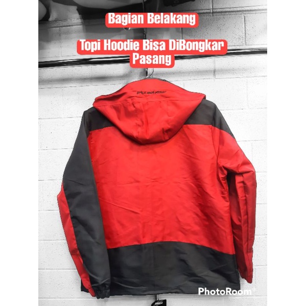 JAKET GUNUNG OUTDOOR HOODIE LOISSA | Anti Air / Mountain / Anak Gunung / Anti Dingin / Dalem Puring Katun / Saku Dalam Smartphone HP