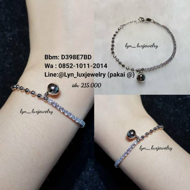 Tennis lada bracelet