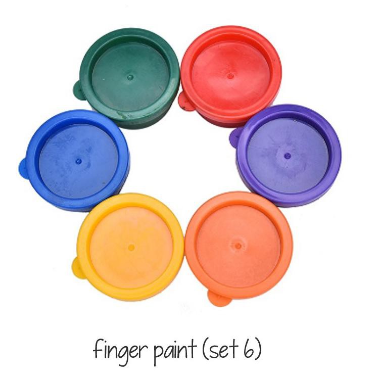 

H7N✔ Edufuntoys - FINGER PAINT - cat lukis tangan non toxic - melukis anak dengan tangan H7N ❤️