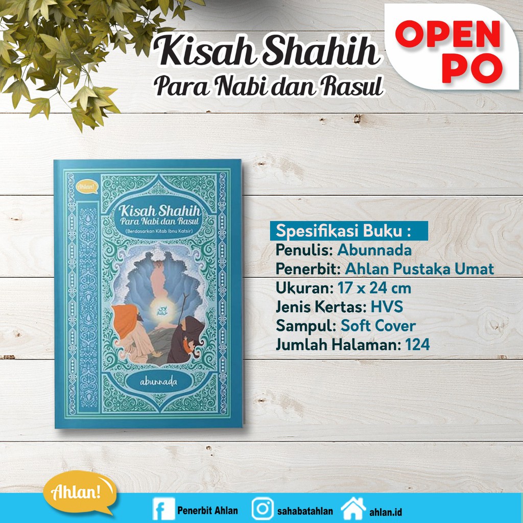 Kisah Shahih Nabi Rasul Ibnu Katsir