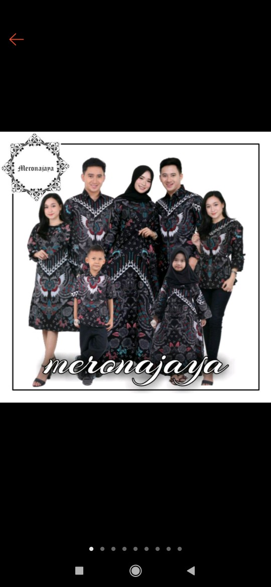 Batik Couple Keluarga Sania Ruffle Ori Ndoro Jowi Dnt Garansi Termurah Shopee - Couple Kupu Putih
