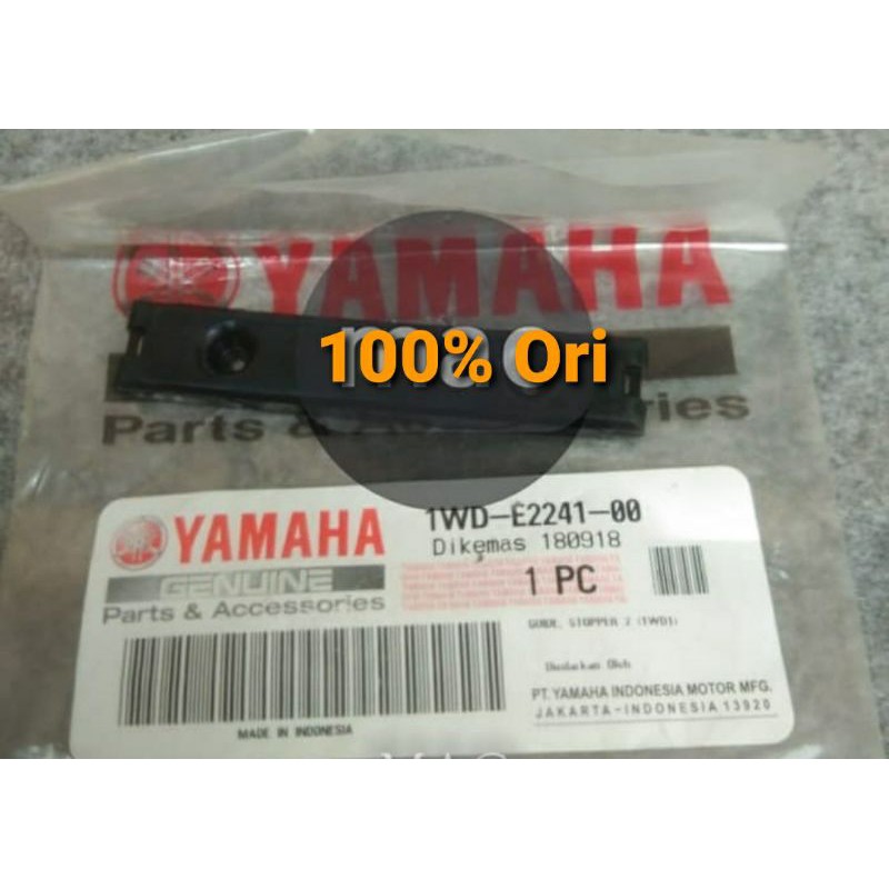 LIDAH TENSIONER ATAS R25 ORI / GUIDE STOPER R25  R 25 ASLI YAMAHA 1WD E2241 00