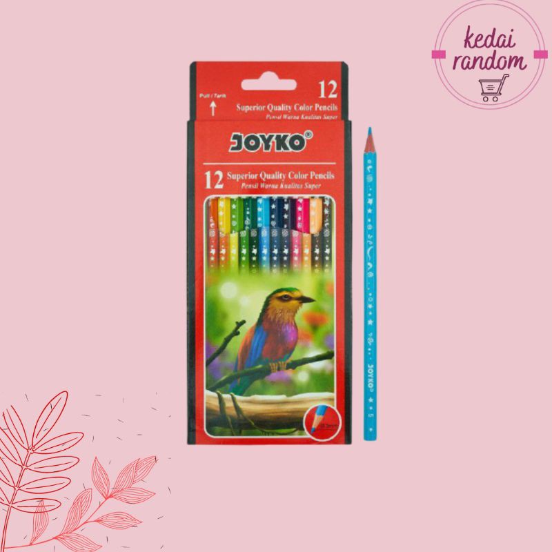Color Pencil / Pensil Warna Joyko CP-105 / 12 Warna
