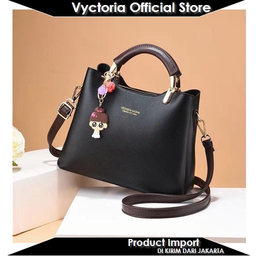 (COD) Vyctoria VOS328 Tas Selempang Wanita Fashion Import Handbag Promo EL5039 GT1624 LT1136 CR7199 BQ2846 3199 2846 1624 7199 5039 1136 328