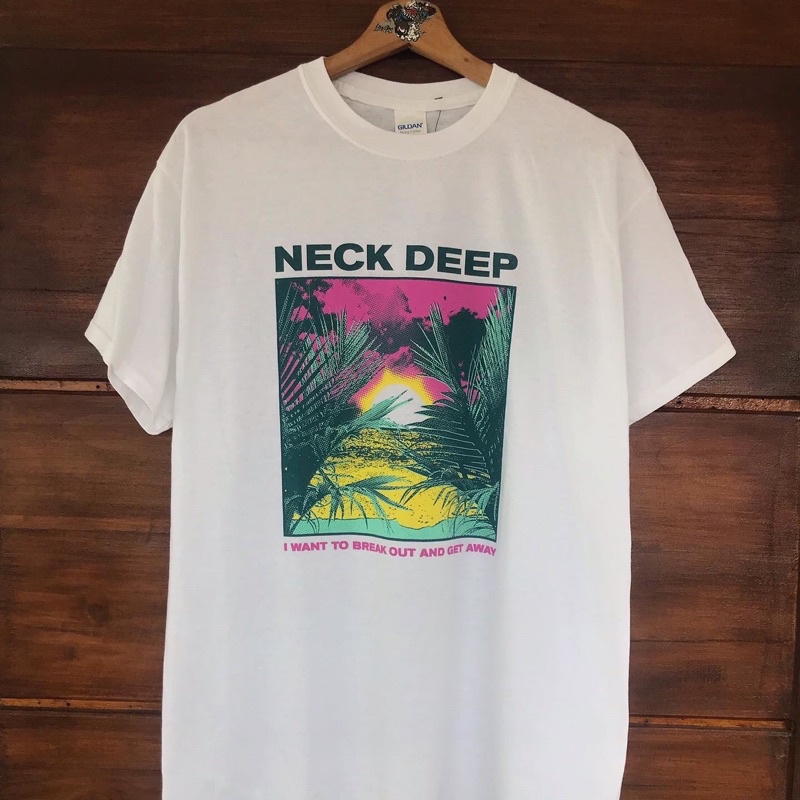 Tshirt Band Original NECK DEEP ‘Break Out