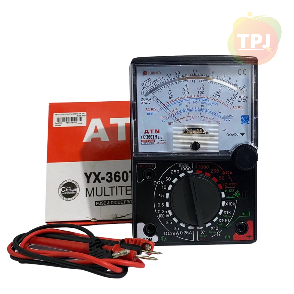 Jual MULTI TESTER 360/AVO METER SMART / MULTITESTER BESAR/DIGITAL/KECIL ...