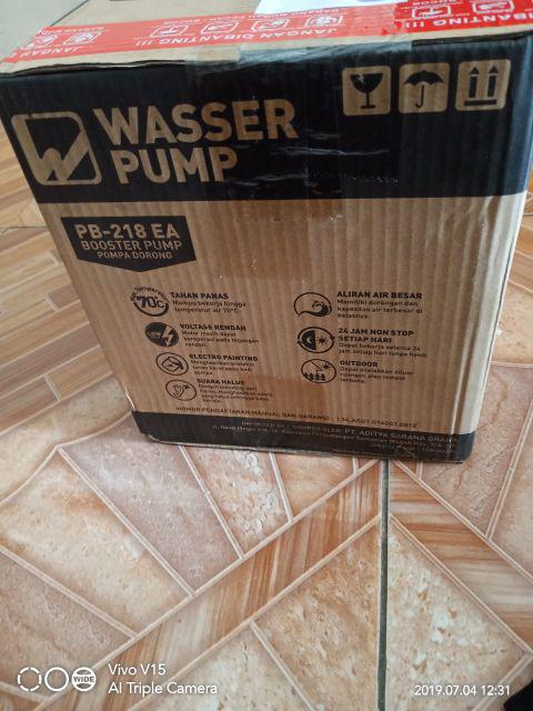 Pompa Air Wasser Pb-218 Ea Pompa Pendorong Booster Pump Harga Pabrik