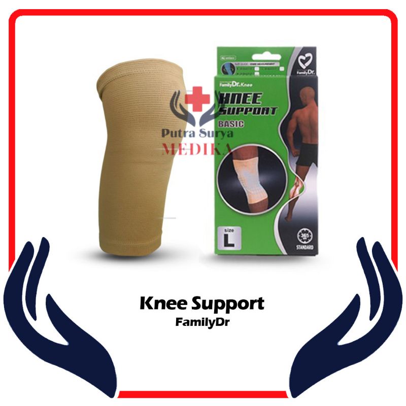 Family Dr Knee Support Basic | Deker Lutut | Pelindung Sendi Lutut