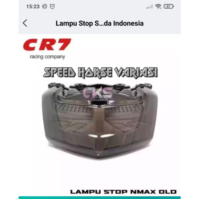 Lampu stop stop lamp Led model spiderman sen sein running for Yamaha old 155