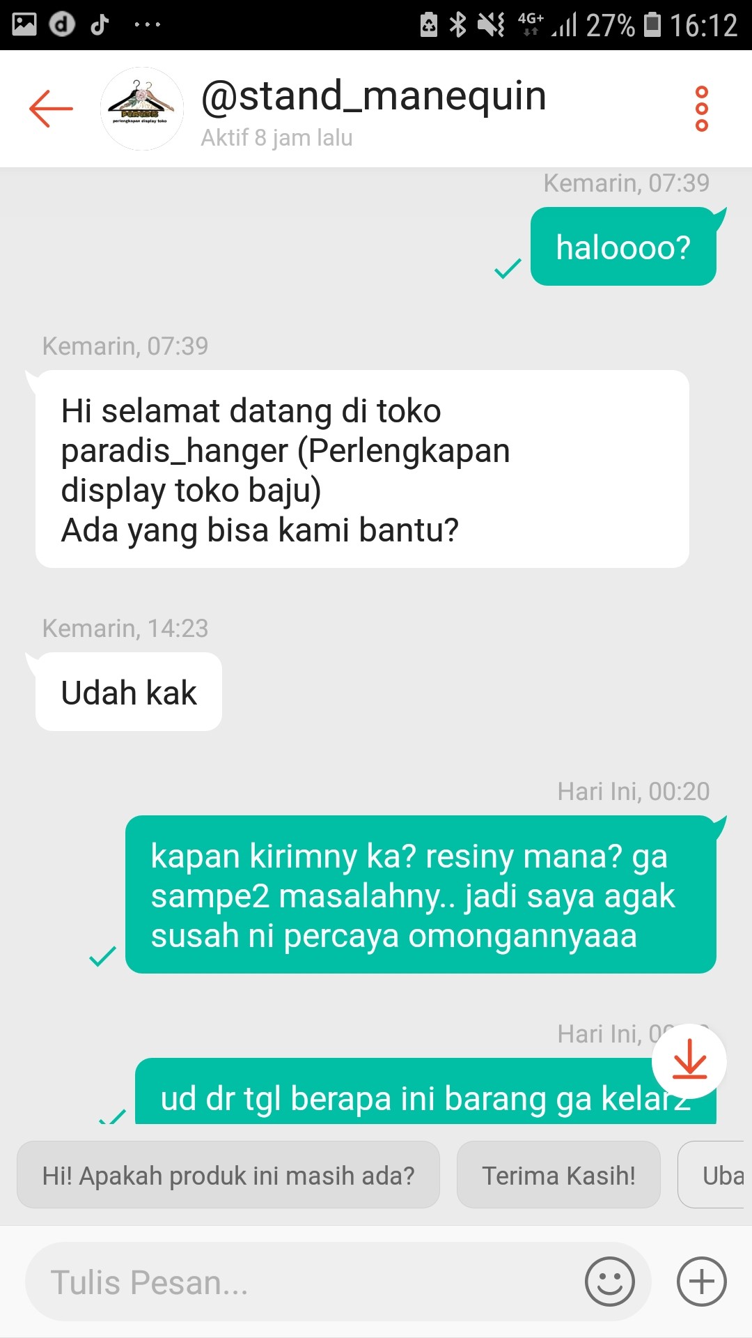 Hanger Jepit Kayu Putih 08