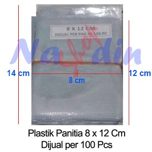 

Plastik Panitia 8,5 x 11,5 Cm - Dijual per pack isi 100 pcs