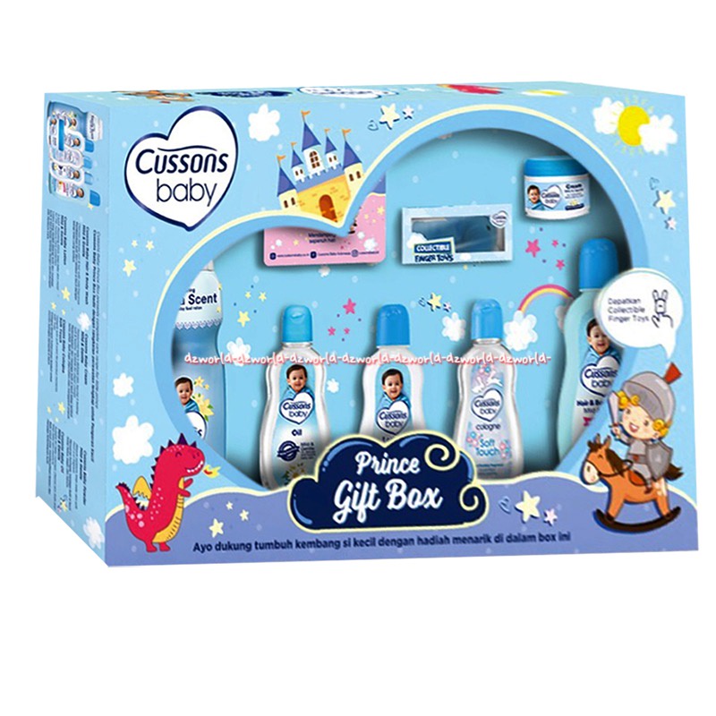 Cussons Baby Gift Box Packet Cewek Perempuan Parcel Bayi Pink Blue Cusson Baby Hadiah untuk Kado Bayi Perempuan Laki Laki