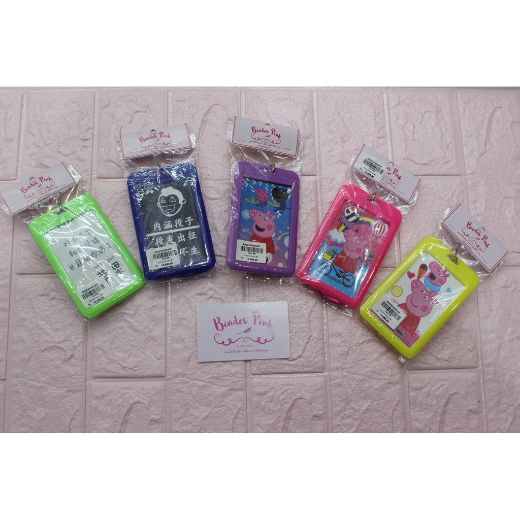 

id card tali pendek by.binderpinkshop