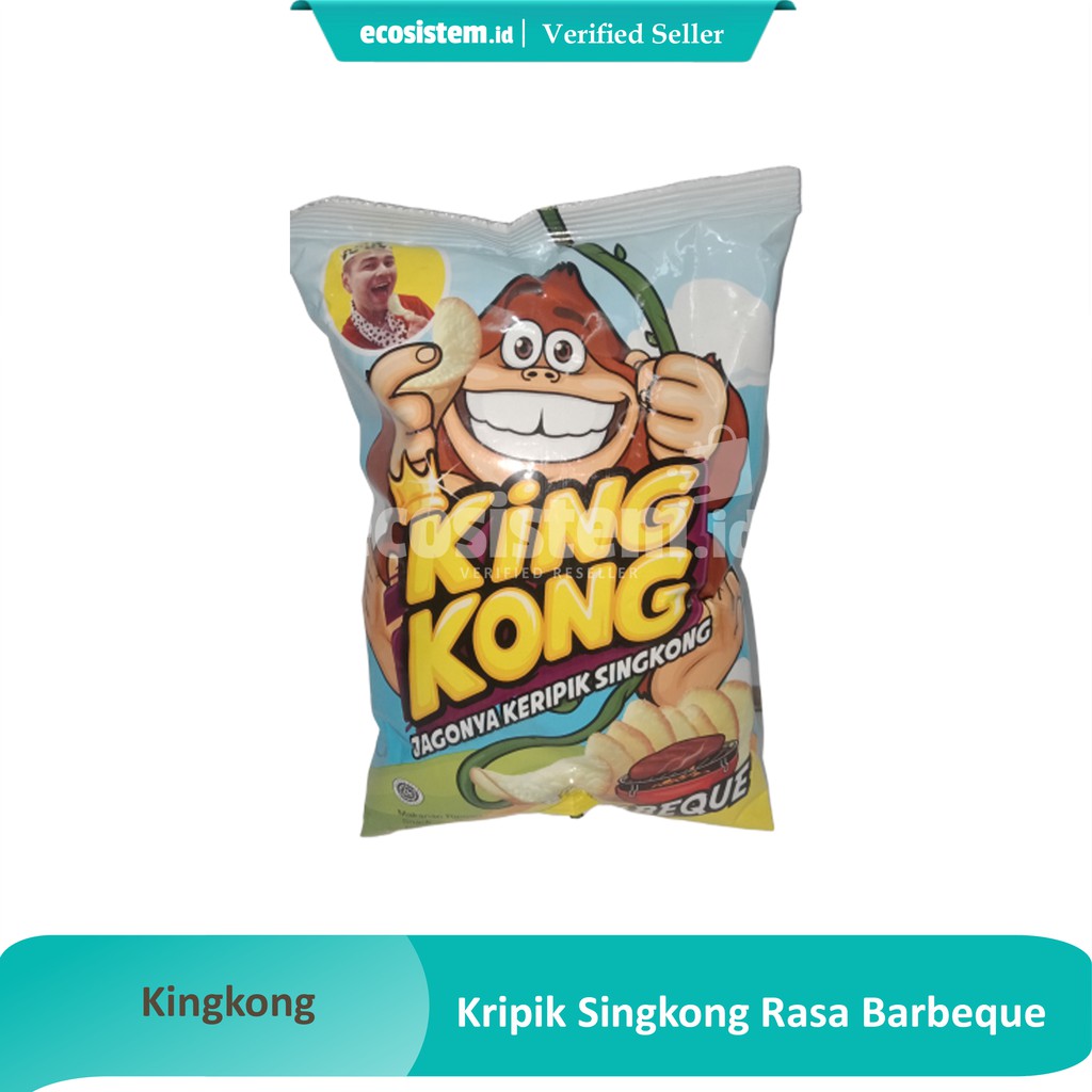 

Kingkong Kripik Singkong Rasa Barbeque