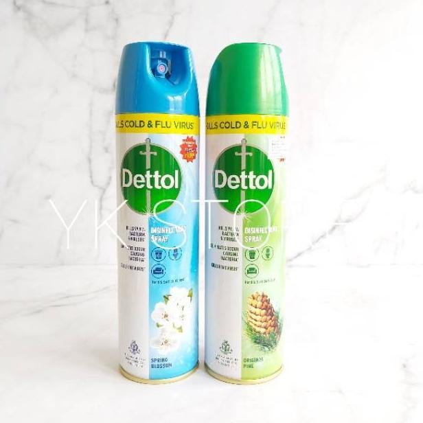 Ready Dettol Disinfectant Spray 170Ml Lysol Disinfektan 170Gr Kill 99. Elliasno
