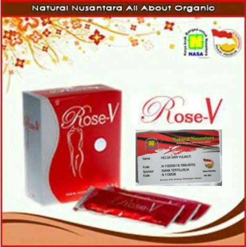 COD - PROMO BIG SALE ROSE_V HERBAL NASA (ORIGINAL).