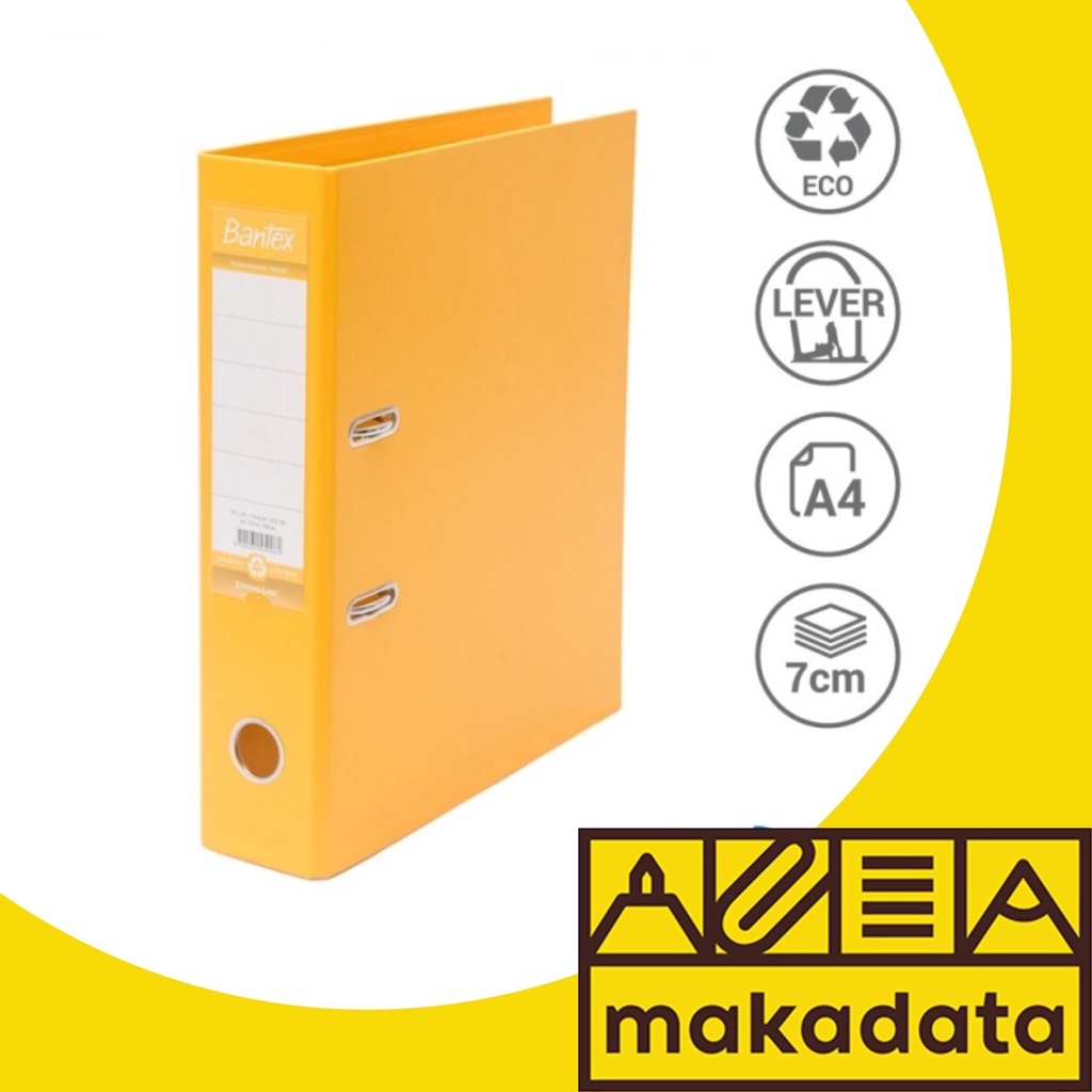 

ORDNER BANTEX A4 1450-06 7cm WARNA YELLOW MURAH