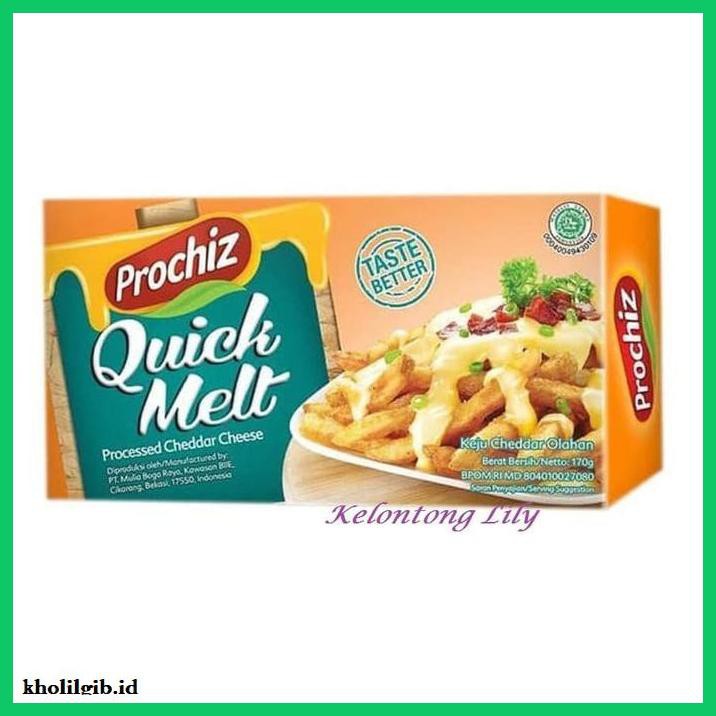 

Ujekujek- Keju Prochiz Quick Melt 170 Gr -Original.
