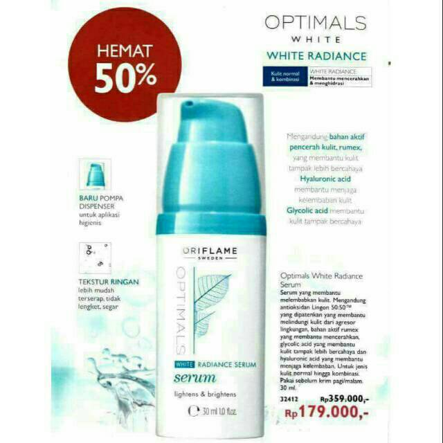 Optimals White Radiance Oriflame Serum