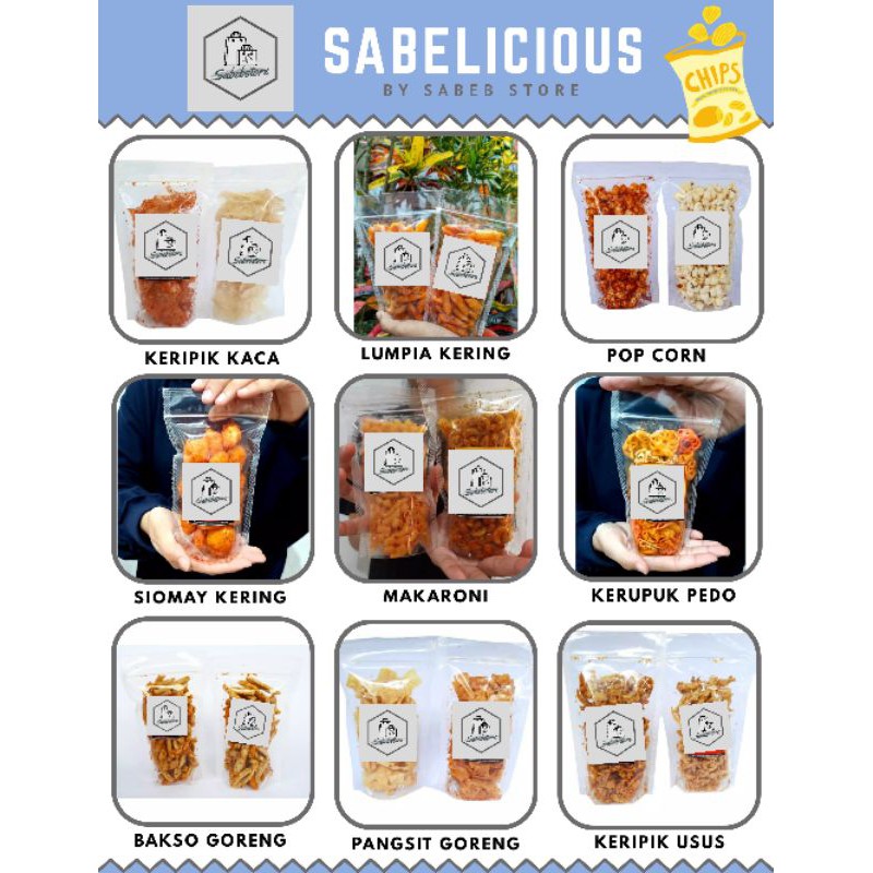 

MAKANAN RINGAN SABELICIOUS BY SABEB STORE