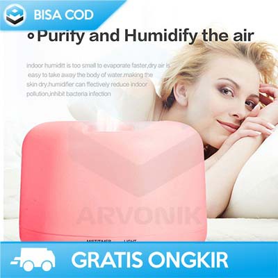 AIR HUMIDIFIER AROMATHERAPY 300ML TAFFWARE HUMI H24 REMOTE CONTROL