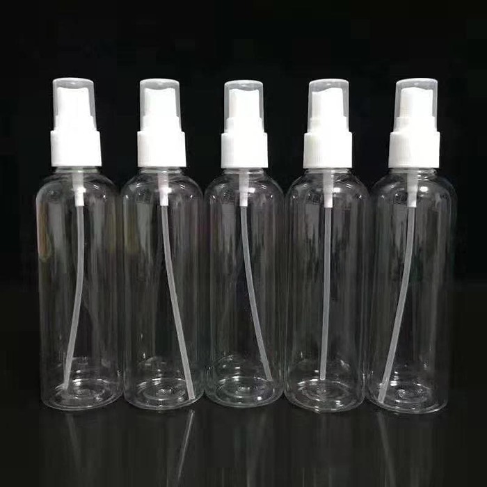 Botol Spray Bening Transparan 100ml ( Botol Spray Polos ) | Bisa Cod | Terlaris