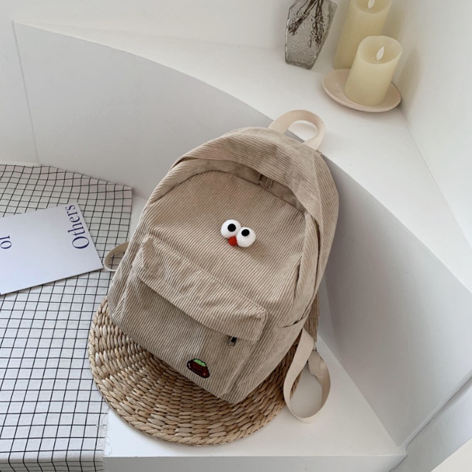 WnD SALE - RANSEL IMPORT W1234 - BACKPACK WANITA - RANSEL WANITA - TAS RANSEL - RANSEL KOREA-W1234 - KHAKI