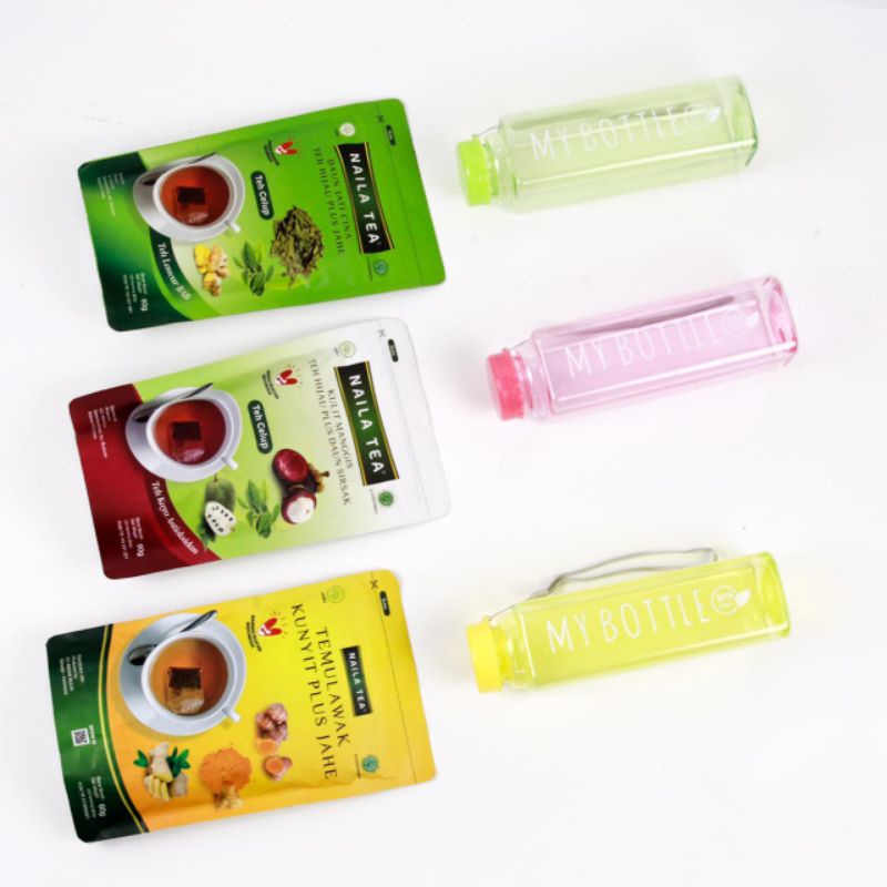

Naila tea herbal mix 3 varian free botol cantik