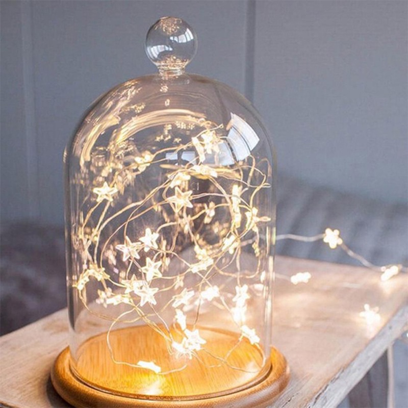 (2M) Lampu Tumblr Led Tenaga Baterai Untuk Dekorasi Natal / Ulang Tahun