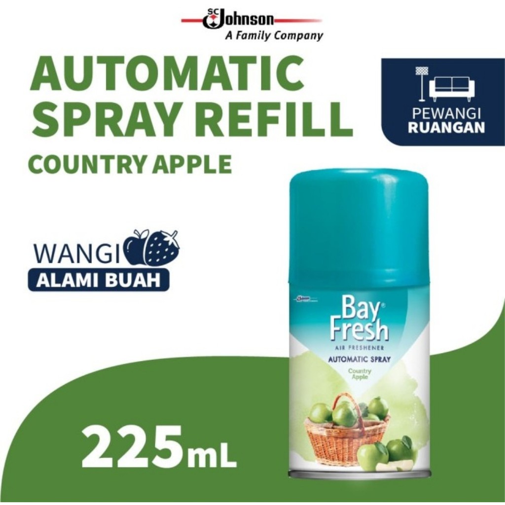 Bayfresh Matic Spray Country Apple Refill 225ml BAy Fresh