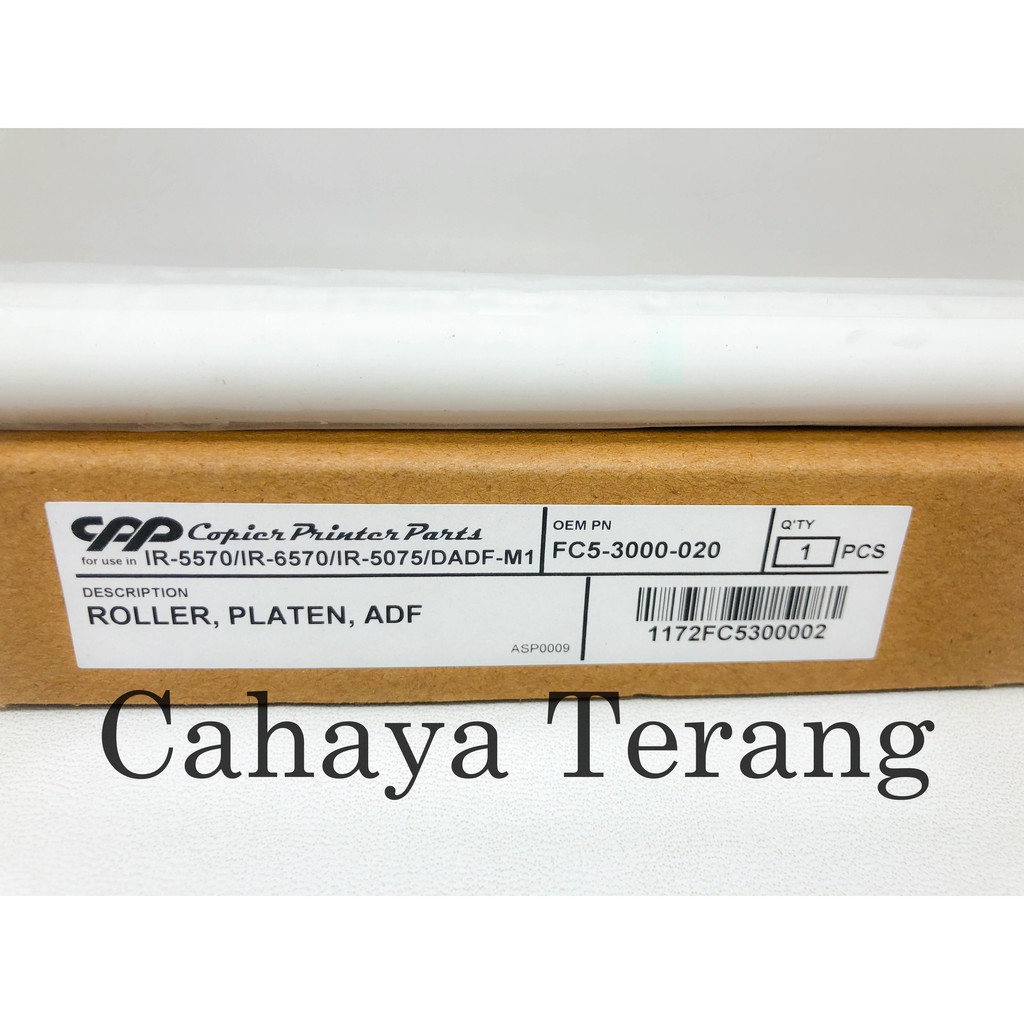 Roller Platen ADF Mesin Fotokopi Canon IR 5075 FC5-3000-020 Pendek CPP