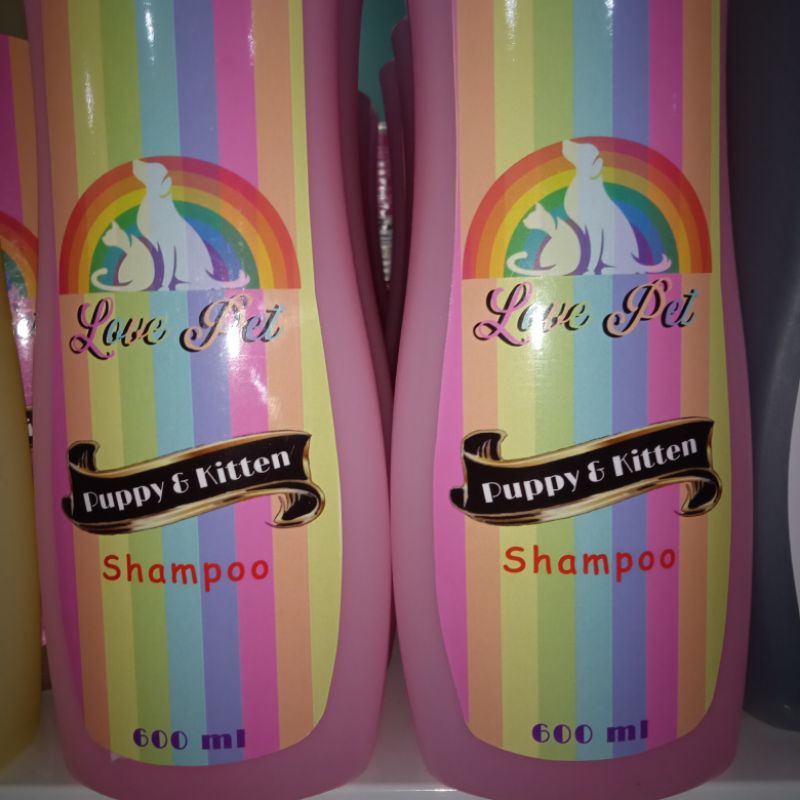 Shampoo Kucing / Love Pet Puppy &amp; Kitten Shampoo 600ml / Sampo Hewan