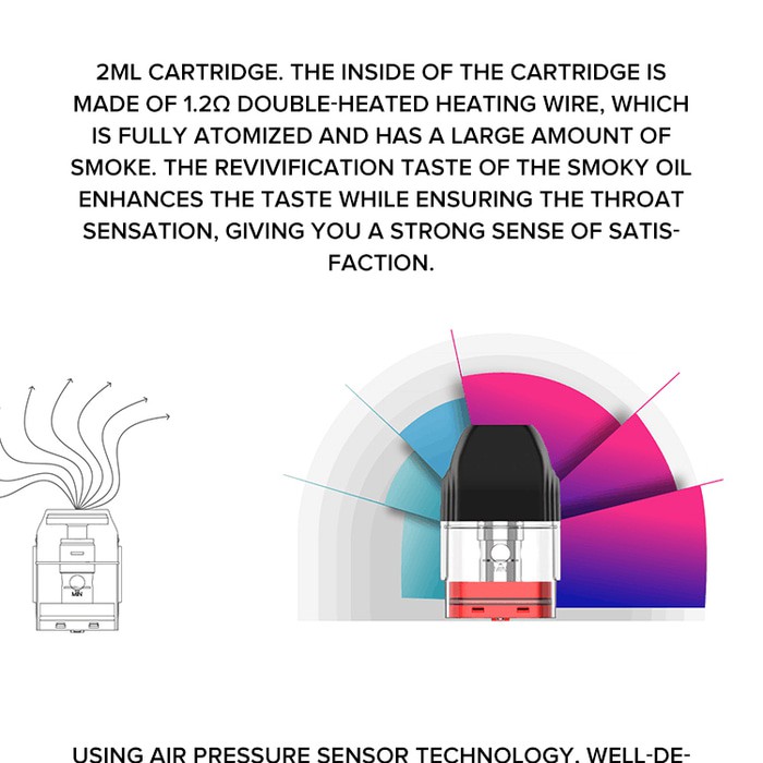 Cartridge Uwell Caliburn KOKO Authentic Uwell KOKO 1.2 ohm