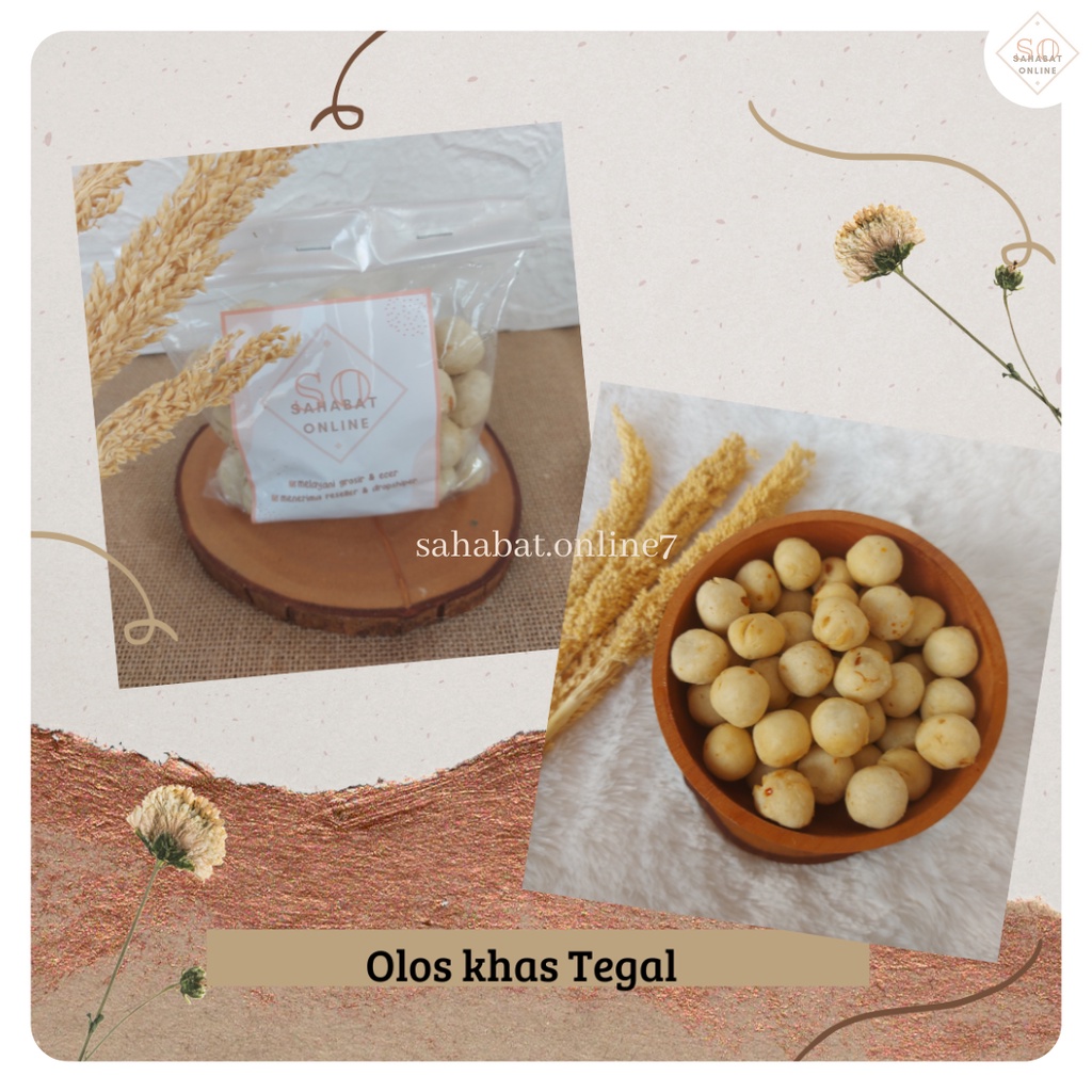 

OLOS KHAS TEGAL PEDAS/CEMILAN KHAS TEGAL/OLEH-OLEH KHAS TEGAL/MINIMAL ORDER 50 PCS
