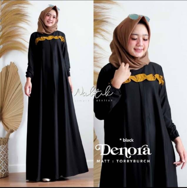 Gamis Cantik Denora | Dress Denora | toko_baju_88