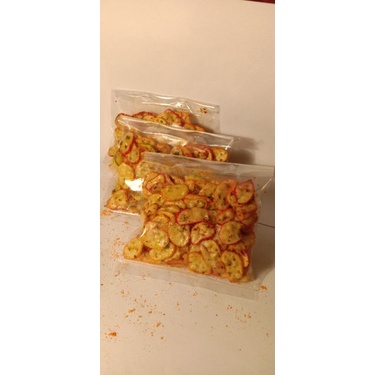 

KERUPUK / KERIPIK / CAMILAN / SEBLAK KERING PEDAS GURIH Kemasan 100 Gram