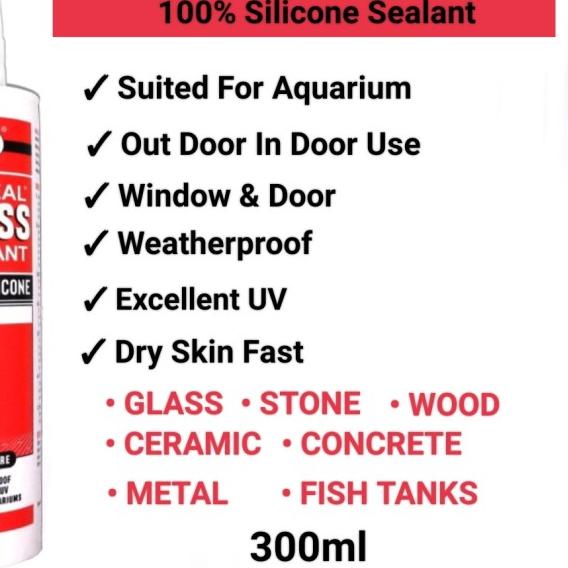 

❀ Glazing A Silicone Sealant Acetic Cure - IKA - DARK BROWN ★