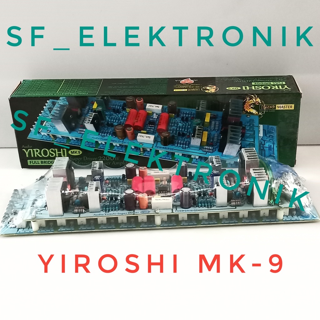 Kit Power Amplifier Driver 2200Watt Mono YIROSHI MK-9