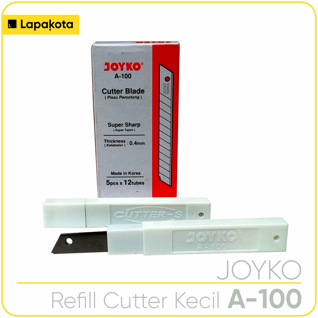 

Isi Cutter Kecil JOYKO A-100 Cutter Blade