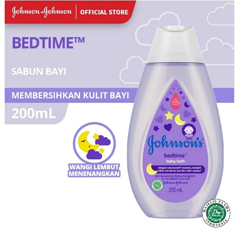 JOHNSONS BEDTIME HAIR &amp; BODY BABY 200 ML