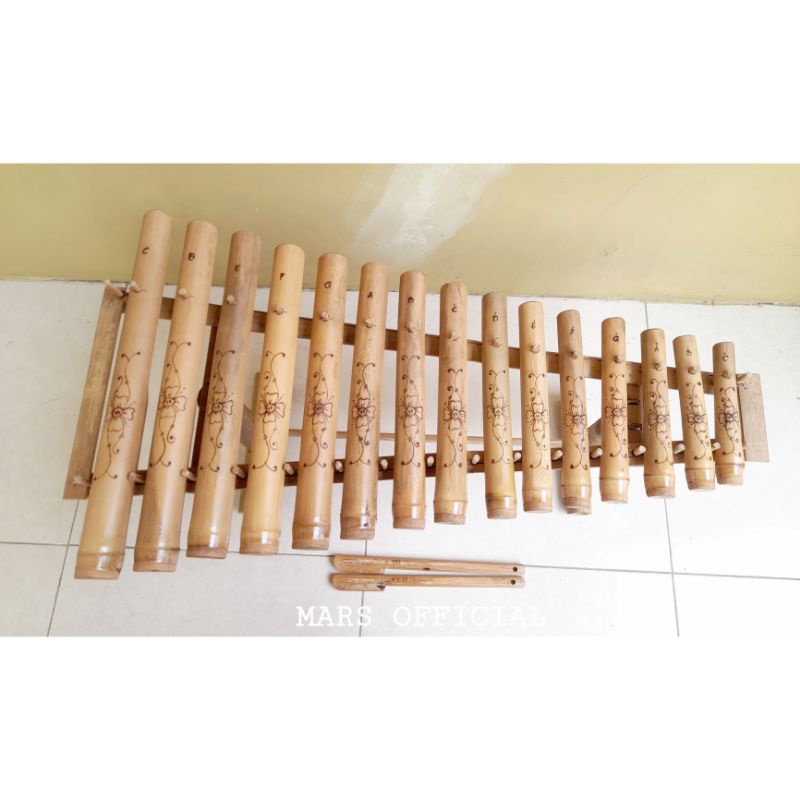 KOLINTANG BAMBU / GAMBANG BAMBU 15 NADA 2 OKTAF